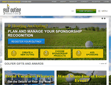 Tablet Screenshot of gopgolf.com